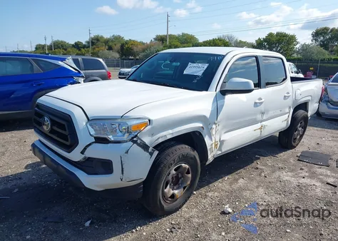 2021 Toyota Tacoma Sr from USA, damaged, VIN 5TFAX5GN9MX189470